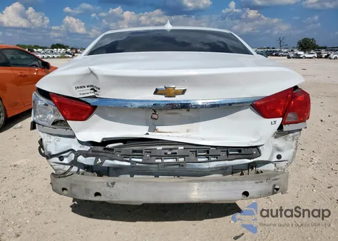 2016 Chevrolet Impala Lt из США, поврежденный, VIN 2G1105SA5G9182844